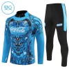 SSC Napoli Trainings Sweatshirt Quarter-zip 2025-26 Blauwe - Kids